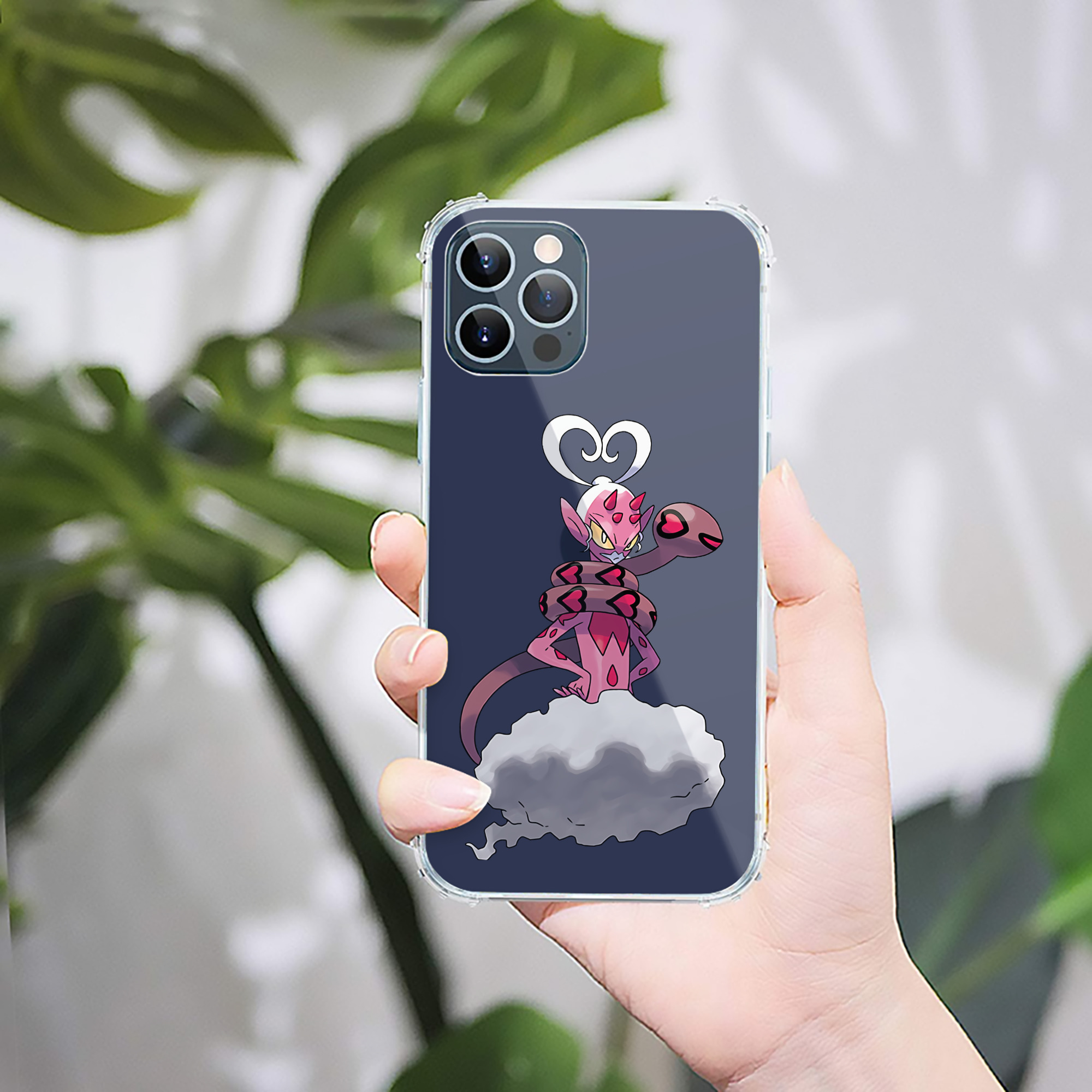 （画像用） ポケットモンスター Pokémon 【iPhone 12シリーズ対応】透明スマホケース（クリアソフトケース）